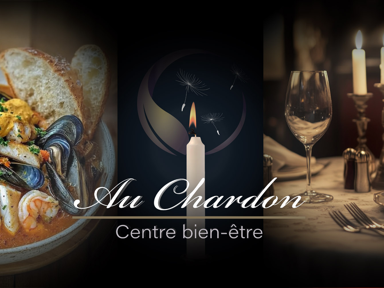 Lire la suite à propos de l’article 🌊✨ Soirée Bouillabaisse à la chandelle – Au Chardon 🌿🍷