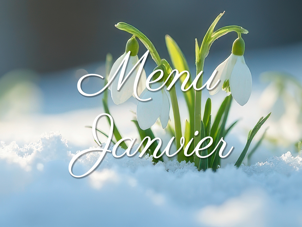 Lire la suite à propos de l’article Le nouveau menu du mois de janvier est en ligne