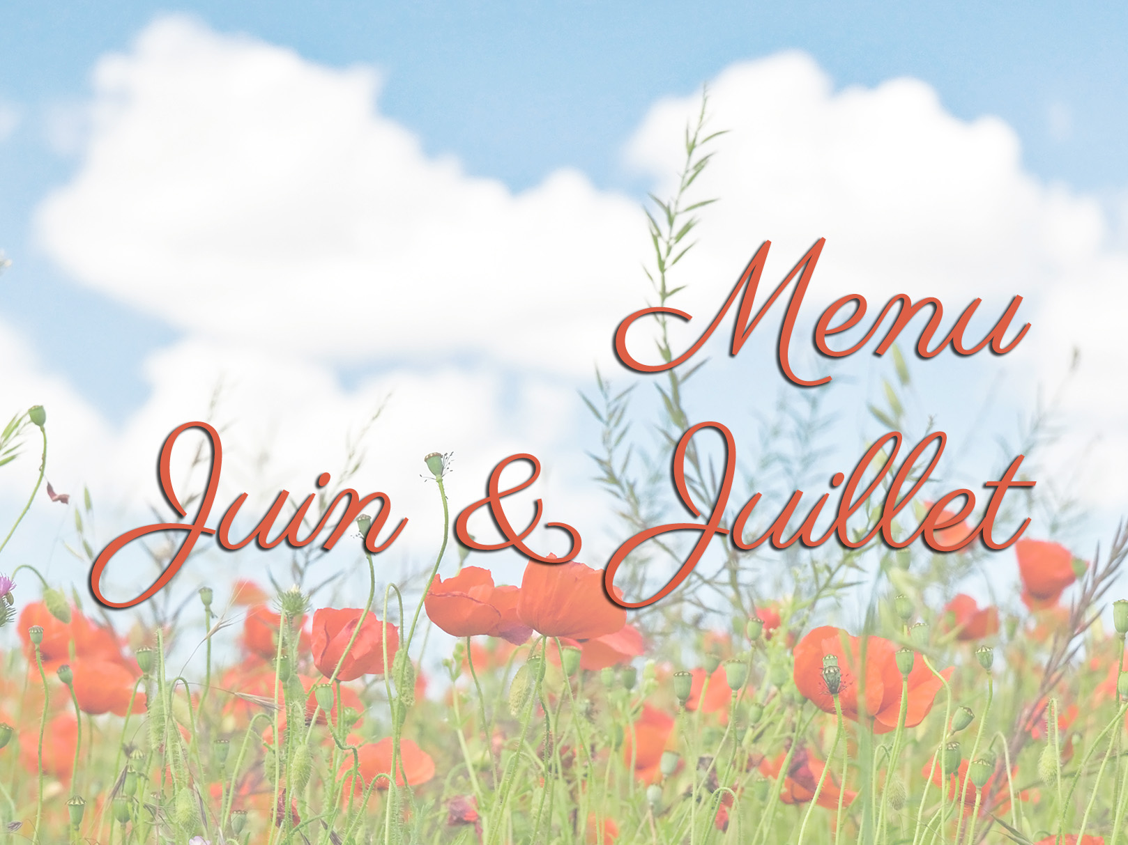 Lire la suite à propos de l’article Le nouveau menu du mois de juin et juillet